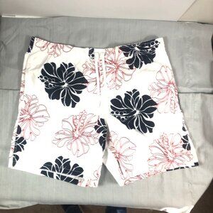 Merona Swim Trunks Shorts Mens Size XL  Mesh Brief Graphic Print